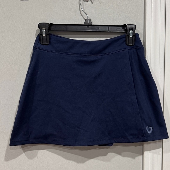 PINK Victoria's Secret Dark Blue Skater Skirt/Skort (A1-5) - Picture 1 of 7